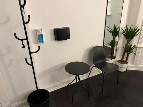 Ruhiger Wartebereich